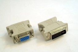 Adaptér DVI na VGA (DVI-I 24+5 pin, samec na VGA HD15, samice)