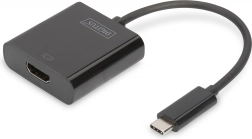 Adaptér USB‑C na HDMI 4K s audio, černý