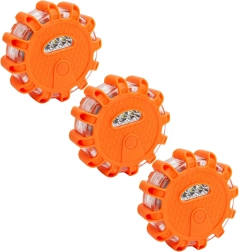 Sada 3 magnetických LED výstražných světel RENEW FORCE