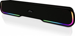 Bluetooth soundbar MEDIA‑TECH Phantom BT s RGB podsvícením a výdrží až 10 hodin