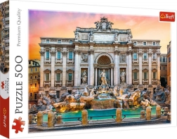Puzzle 500 dílků Fontána di Trevi, Řím Trefl