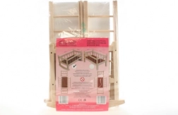 Dřevěná kolébka pro panenky