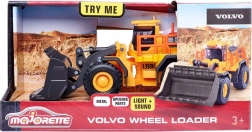 Majorette Grand VOLVO kolový nakladač 21 cm se světly a zvuky