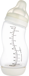 Antikoliková širokohrdlá kojenecká lahev S-Shape 310 ml CANPOL babies
