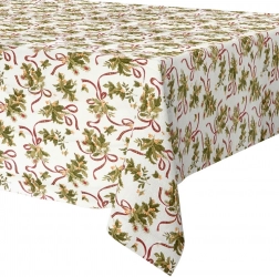 Vánoční nešpinivý ubrus 180 × 130 cm