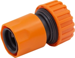 Rychlospojka se stop ventilem 3/4 pro zahradní hadice AQUA