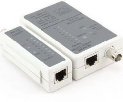 Tester kabelů RJ45 a RG-58