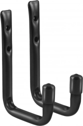 Sada 2 nástěnných ocelových háků na kolo a pneumatiky MACLEAN, nosnost 22 kg