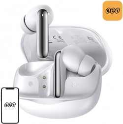 bezdrátová sluchátka TWS QCY MeloBuds HT12 bílá