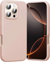 Silikonové pouzdro Vention pro iPhone 16 Pro Max s MagSafe, růžové