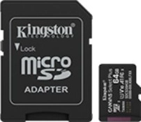 MicroSD karta 64GB Kingston Canvas Select+ s adaptérem