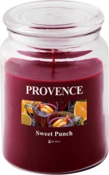 Vonná svíčka ve skle PROVENCE sladký punč 95 hodin
