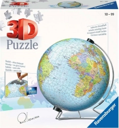 Ravensburger 3D puzzle Země – dětský glóbus 180 dílků