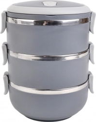 Termos na oběd 2,2L 3 dílný Domik