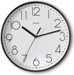 Hama Salina nástěnné hodiny 22 cm černé