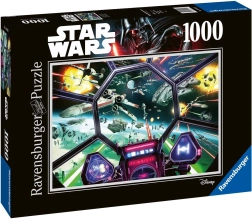 Ravensburger puzzle STAR WARS: kokpit TIE Fighter 1000 dílků