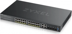Zyxel GS2220-28HP 24portový gigabitový L2 PoE switch s uplinkem a roční licencí Nebula Pro Pack