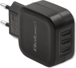 Nabíječka Qoltec 3xUSB 17W
