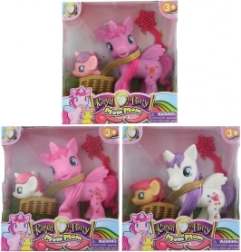 Sada jednorožců s košíčkem