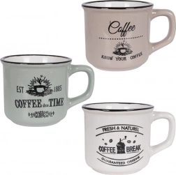 Keramické hrnky 160 ml, sada 3 ks