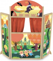 Vilac dřevěné divadlo s pohádkovými motivy