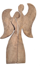 Anděl mango embrace dekorace 22 cm