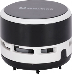 Mini stolní vysavač TENWIN na baterie (černý)