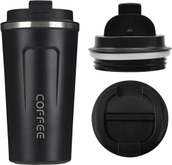 Termohrnek z nerezové oceli 510 ml černý