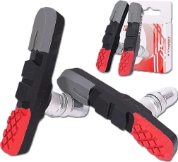 Brzdové špalky v-brake se závitem pro MTB, trekingová a městská kola
