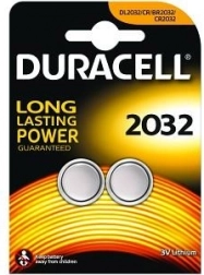 Duracell lithiová baterie DL2032 2 ks blister