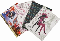 Obal na doklady Retro II s barevným potiskem