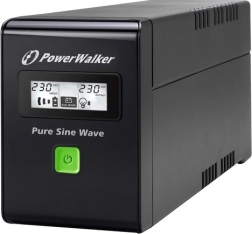 Záložní zdroj PowerWalker VI 600 SW s čistou sinusovkou