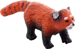 Figurka panda červená plastová