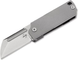 Böker Plus BabyX zavírací kapesní nůž 4 cm, nerezová ocel, klip