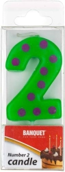 Narozeninová svíčka číslo 2