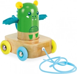 tahací hračka a chrastítko dráček VILAC