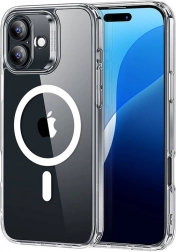 ESR Classic Hybrid HaloLock pouzdro pro iPhone 16 Plus průhledné