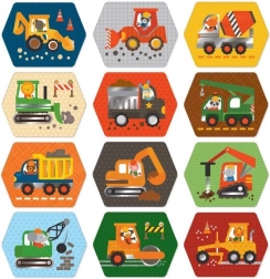 Pexeso Stavební Stroje pro Děti