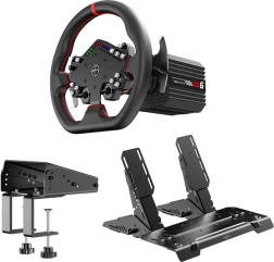 Sada závodního volantu PXN VD6 s přímým pohonem, volantem WDS R2 a pedály PD HM