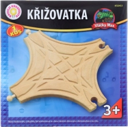 Vláčky Max čtyřsměrná křižovatka