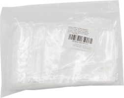 Rychlouzavírací sáčky LDPE 7 × 10 cm, transparentní (100 ks)