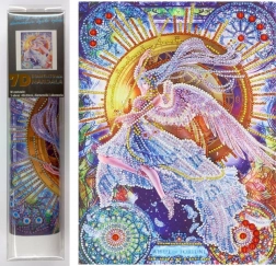 Norimpex diamantové malování 7D kolo štěstí 30 × 40 cm