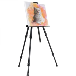 Skládací kovový tripod stojan na malování s taškou 162 cm