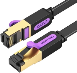 Plochý síťový kabel UTP CAT7 RJ45 10Gbps 1 m – Vention