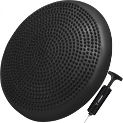 Sensomotorický polštář s pumpičkou 34 cm černý