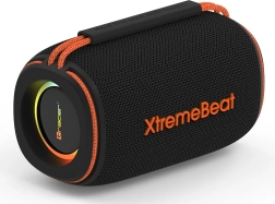 Bluetooth reproduktor TRACER XtremeBeat Lite TWS s RGB podsvícením – černý
