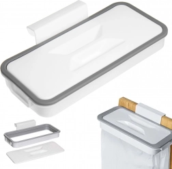 Závěsný držák na odpadkové pytle s víkem