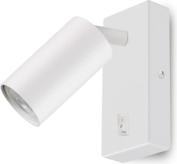 Nástěnná lampa Maclean s vypínačem GU10