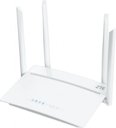 Router ZTE s WiFi6 a LTE modemem