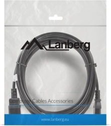 prodloužovací napájecí kabel IEC 320 C13 – C14 5 m černý